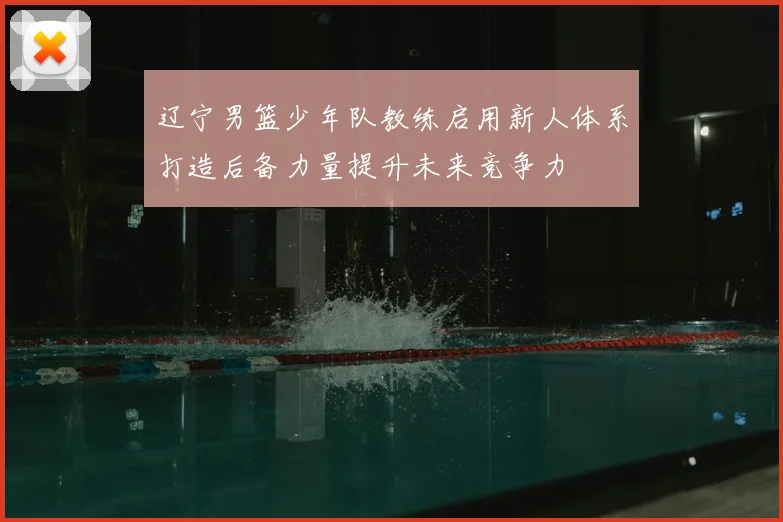 辽宁男篮少年队教练启用新人体系打造后备力量提升未来竞争力