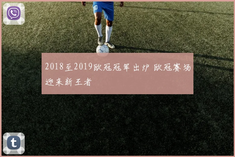 2018至2019欧冠冠军出炉 欧冠赛场迎来新王者